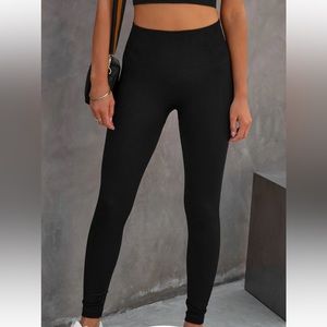 SPANX - SEAMLESS SCULPT CHEVRON RIBBED LEGGINGS, Size XS NWT